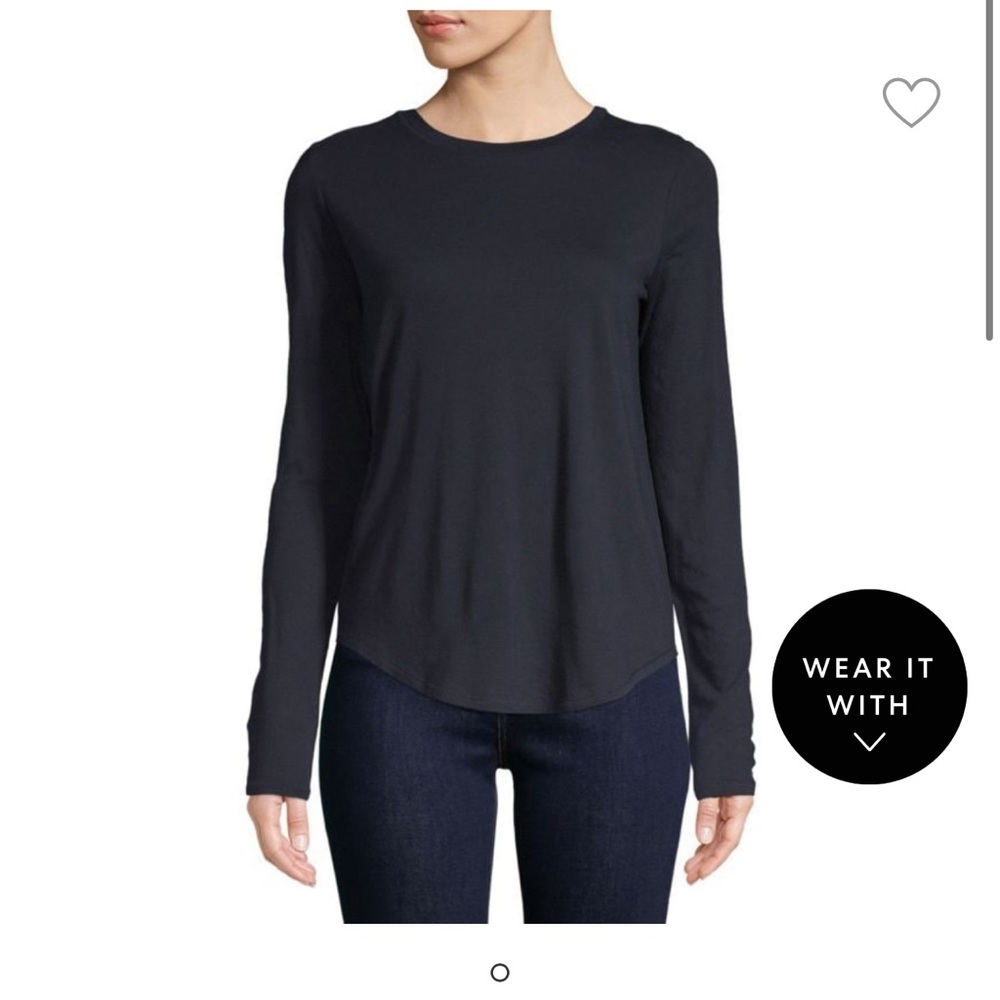 Vince Little Boy Long Sleeve Crew Tee